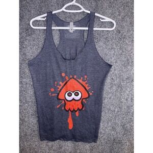 Chin‎ Up Apparel Navy Blue Tank Top L